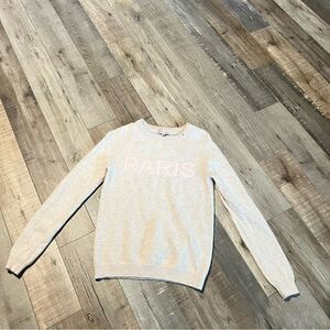 PHILOSOPHY Cashmere Paris Sweater size S